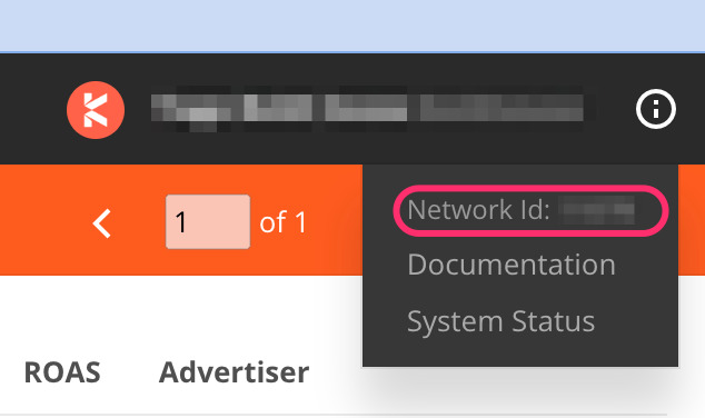 Kevel UserDB network ID location